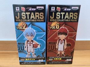 ♪未開封新品 J STARS 黒子のバスケ 黒子テツヤ 火神大我 ワールドコレクタブル フィギュア WCF ワーコレ