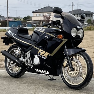 FZR250 実動 書類付き 2KR フルカウル 絶版 旧車 ヤマハ 検）FZR VTZ VT CBR CB XS FTR GB CBX ZXR FW GSX FX バリオス ジェイド レプリカ