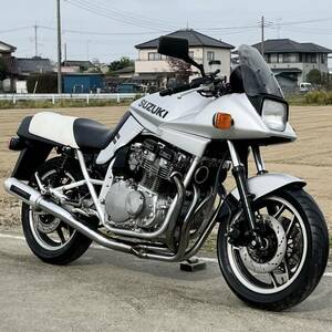 GSX750Sカタナ 実動 書類付き GS75X 昭和58年 旧車 ヨシムラ スズキ 検）GSX GPZ FZR VF VFR CBR CB XS CBX ZXR FX SS ゼファー カタナ 刀