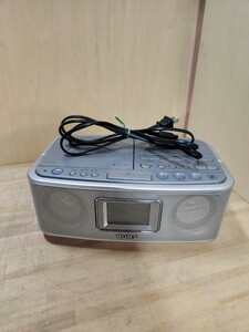 中古品　ソニー CDラジオカセットレコーダー CFD-E501 FM/AM