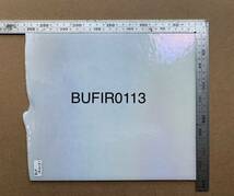 099 ブルズアイ BUFIR0113 ホワイト イリデッセント ステンドグラス フュージング材料 クリスマス素材に♪在庫僅か_画像3