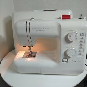 JANOME ジャノメ ミシン 751型 FAUEURS ST 4050 ファヴール　家庭用ミシン　中古品