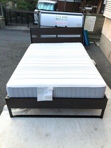 IKEA TRYSIL イケア トリスィル ダブルベット ベッドマットレスセット 200x140×25cm 直取限定