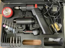 RM5996 MODULAR TOOL KIT 電動工具 モジュラーツールキット CO-WORKS IDA-12VRB 充電インパクトドライバー 12V EI-1220DC ジャンク 11_画像2