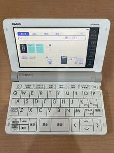 RM6020 CASIO カシオ エクスワード 電子辞書 XD-SR4900WE 送料520 1114