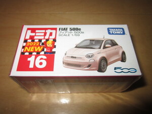 G★未開封品★トミカ FIAT 500e フィアット500e 16 TAKARA TOMY★