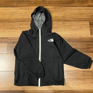 ノースフェイス THE NORTH FACE撥水加工ナイロンパーカー マウンテンパーカーJACKETフードジャンパー120黒美品