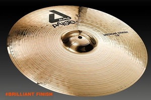 PAISTE ALPHA （パイステ アルファ） MEDIUM CRASH 16&#34;（新品）