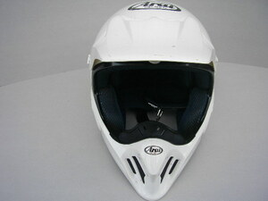 ☆アライ（Arai） MX-3　オフロード ヘルメット　Lサイズ　白