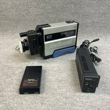 5p1646J◆ナショナル VHS ビデオ カメラ NV-M1 ホーム 映像 撮影 機器 VW-AM1 VW-VBM2 充電アダプタ 昭和 レトロ アンティーク 当時_画像1