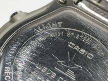 【AW466】【稼働品】CASIO カシオ 腕時計 WAVE CEPTOR LWA-M141D-4AJF 電波ソーラー ワールドタイム ストップウオッチ レディース ピンク_画像6