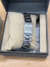 新品未使用品 SEIKO セイコー 5 7S26-0500 デイデイト 裏スケ 自動巻き メンズ 腕時計 b302_画像4