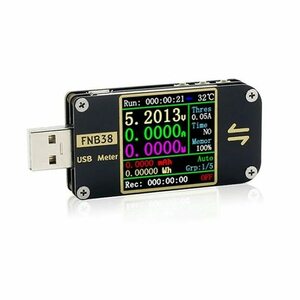 FNIRSI FNB38 電圧電流計 USB テスター QC4+ PD3.0 2.0 PPS
