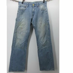 Levis リーバイス　ジーンズ w34 ペインターパンツ　リペア　タタキ　アメカジ古着 sy3872