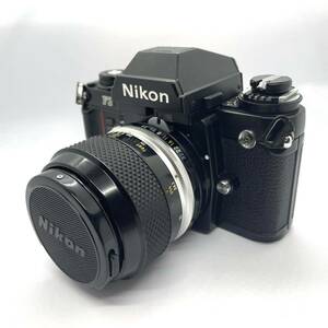 Nikon F3 アイレベル ボディ + 非Ai Micro-NIKKOR-P Auto 55mm F3.5 レンズ