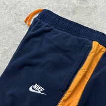 【格安送料】新品未使用 NIKE 2XLサイズ ナイキ ジョガーパンツ スウェット ボトムス フリース 刺繍 保温 ボア 人気 ネイビー 国内正規品_画像2