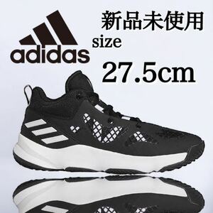 新品未使用 adidas 27.5cm アディダス PRO N3XT バスケットボール バッシュ スニーカー シューズ ブラック 黒 メッシュ バスケ 箱有り