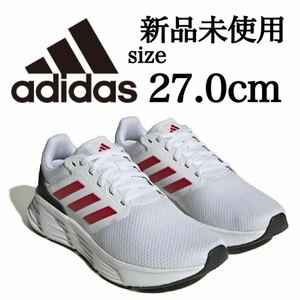 新品未使用 adidas 27.0cm アディダス GALAXY 6 M ギャラクシー GLX ランニング シューズ スニーカー トレーニング ジョギング クッション