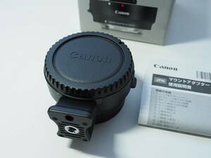 ■Canon/キヤノン 純正マウントアダプター EF-EOS M 説明書・元箱付 極美品