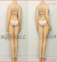 TBLeague 【Happy Doll】S24A スクールブラセット 白/リボンピンク 下着 1/6 Phicen ファイセン_画像3