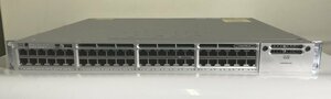 【埼玉発】【CISCO】Catalyst 3850 シリーズ スイッチ　 WS-C3850-48T-S v07　★起動確認、初期化済★　(9-4071)