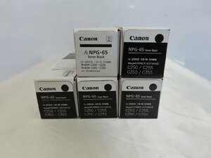 【大阪発】【CANON】純正未使用トナー ☆NPG65☆ K×5 （5595）