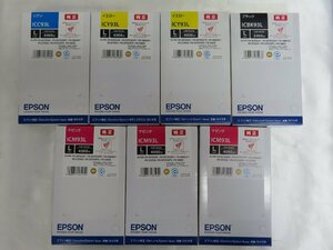 【大阪発】☆純正未使用品☆【EPSON】 インクカートリッジ　IC93L　4色（K×1・C ×1・M×3・Y×2）7本セット (5606)