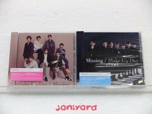 なにわ男子 CD 2点セット Make Up Day/Missing 初回限定盤1(CD+BD)/2(CD+BD) [良品]