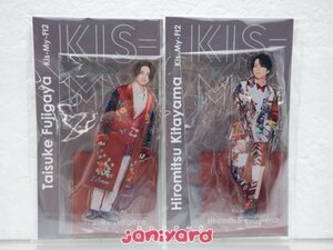 Kis-My-Ft2 アクリルスタンド ジャニーズ アクスタFest 2点セット 藤ヶ谷/北山 [良品]