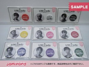 Snow Man Johnnys’ ISLAND STORE 1st Anniversary 缶バッジ 9点セット 全種 [良品]