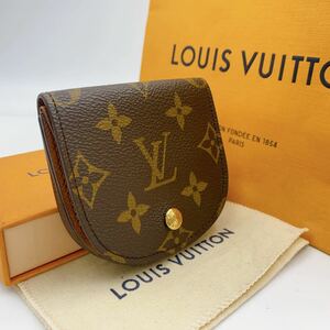 A2226【外観新品同様品】LOUIS VUITTON ルイヴィトン モノグラム　ポルトモネ グゼ コインケース　小銭入れ　ウォレット　M61970/CT1000