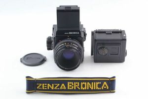 美品★ Zenza Bronica SQ-Ai Waist Level Finder + PS 80mm f2.8 Lens ゼンザブロニカ ウエストレベルファインダー 中判 一眼レフカメラ