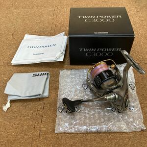 シマノ 15ツインパワー C3000 スピニングリール ※ラインストッパー欠品 TWIN POWER