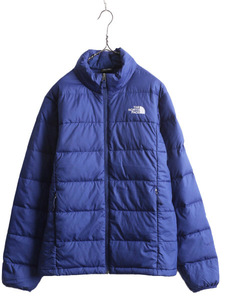 US企画 ノースフェイス ナイロン ダウン ジャケット メンズ M ジャンパー ハイネック キルティング ジップアップ The North Face 550フィル