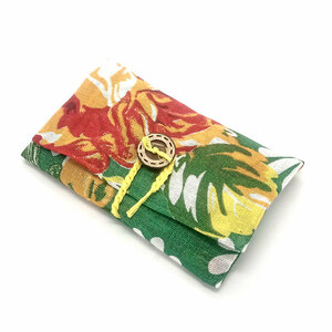 CHITA tissue case floral print Brazil cloth case green multi 