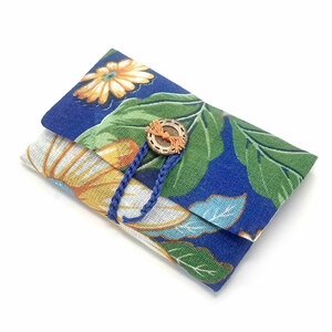 CHITA tissue case floral print Brazil cloth case blue multi 