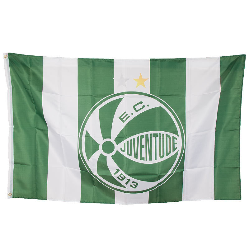 ECジュベントゥージ チームフラッグ EC JUVENTUDE エンブレムデザイ