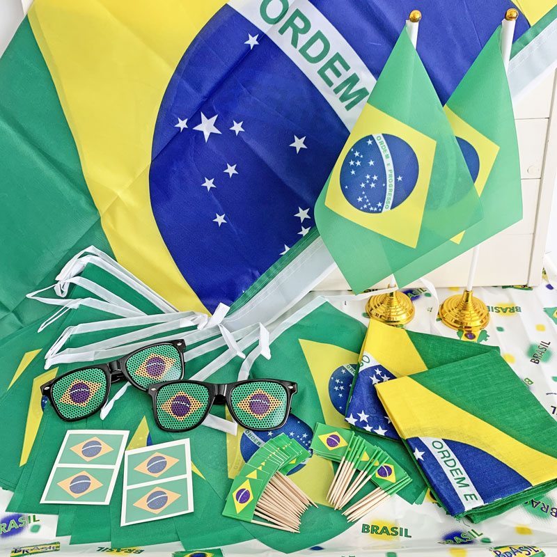 ブラジルパーティーデコレーションセット プレミアム ホームパーティーやイベントの