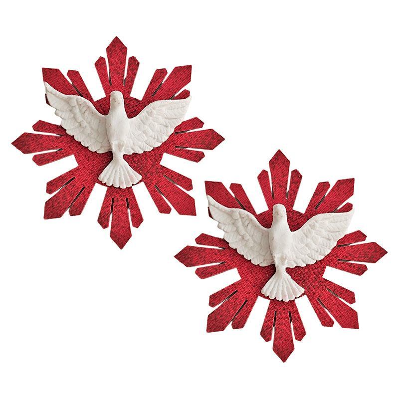 エスピリトサント マグネットセット Holy Spirit 鳩 飾り レッド