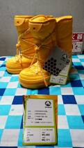 CROCS kosmoboot kids 21.0 イエロー　クロックス　タグ付_画像1