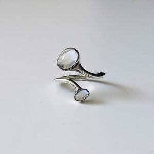 GEORG JENSEN ジョージジェンセン トールン VIVIANNA TORUN ムーンストーン トワエモワ 925s ヴィンテージ