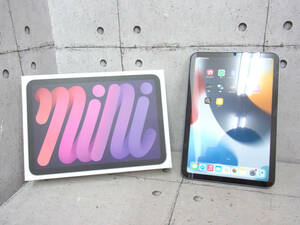 iPad mini 第6世代 Wi-Fi+Cellular 64GB 8.3インチ 初期化済み アイパッドミニ モデル番号：MK8E3J/A Apple 画像にてご判断下さい