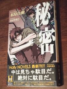 ■BL小説　木原音瀬「秘密」初版　茶屋町勝呂　ホリーノベルズ