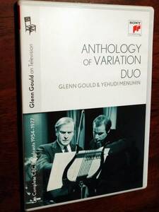 ◎DVD　グレン・グールド　Glenn Gould on Television 4「ANTHOLOGY OF VARIATION DUO」ユーディ・メニューイン