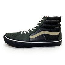 バンズ ヴァンズ スケートハイ グレー 26.0cm VANS SK8HI 正規品 本物 ナイロン メッシュ カジュアル スケート サーフ 人気 ロック パンク_画像7