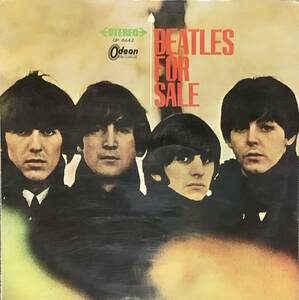 〔5JH13〕赤盤　ビートルズ '65 BEATLES FOR SALE/　LP　OP-8442