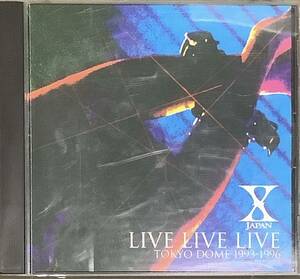 〔５J８B〕X JAPAN　LIVE LIVE LIVE　TOKYO DOME 1993-1996　　