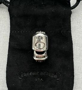 CHROME HEARTS クロムハーツ LACESTPPRV1 レースストッパー シルバーネックレストップ シルバー