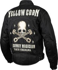 イエローコーン(Yellow Corn) メッシュジャケット YB-3113 BLACK/IVORY LLサイズ 定価29,700円