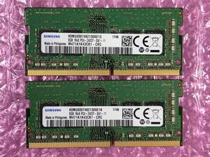 SAMSUNG/8GB×2枚＝16GB/PC4-19200/DDR4-2400/PC4-17000/PC4-21333/PC4-25600/#7-A3